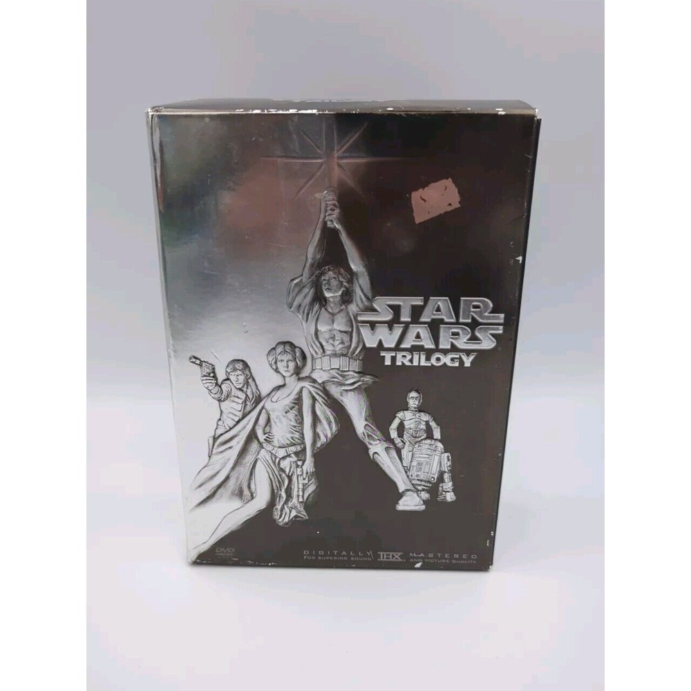 Star Wars Trilogy‎ (DVD, 2004, 4-Disc Set, Widescreen Edition)